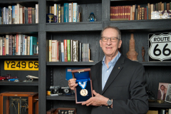 James J. Coleman, the 2021 IEEE Jun-ichi Nishizawa Medal with his award