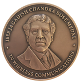 IEEE Jagadish Chandra Bose Medal in Wireless Communications.