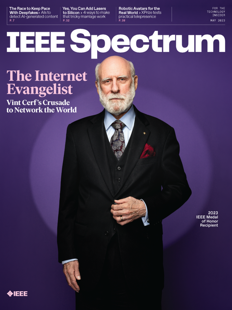 IEEE Spectrum - VINT CERF Cover