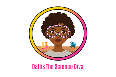 Dallis The Science Diva logo.