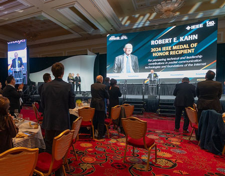 IEEE Medal of Honor Presentation for Robert E. Kahn.